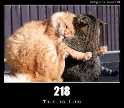 218 This is fine & Cats