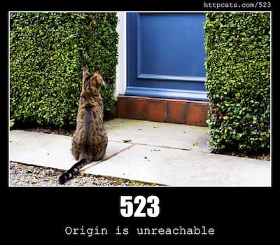 523 Origin is unreachable