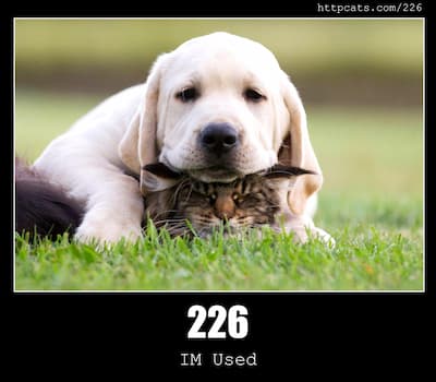226 IM Used & Cats